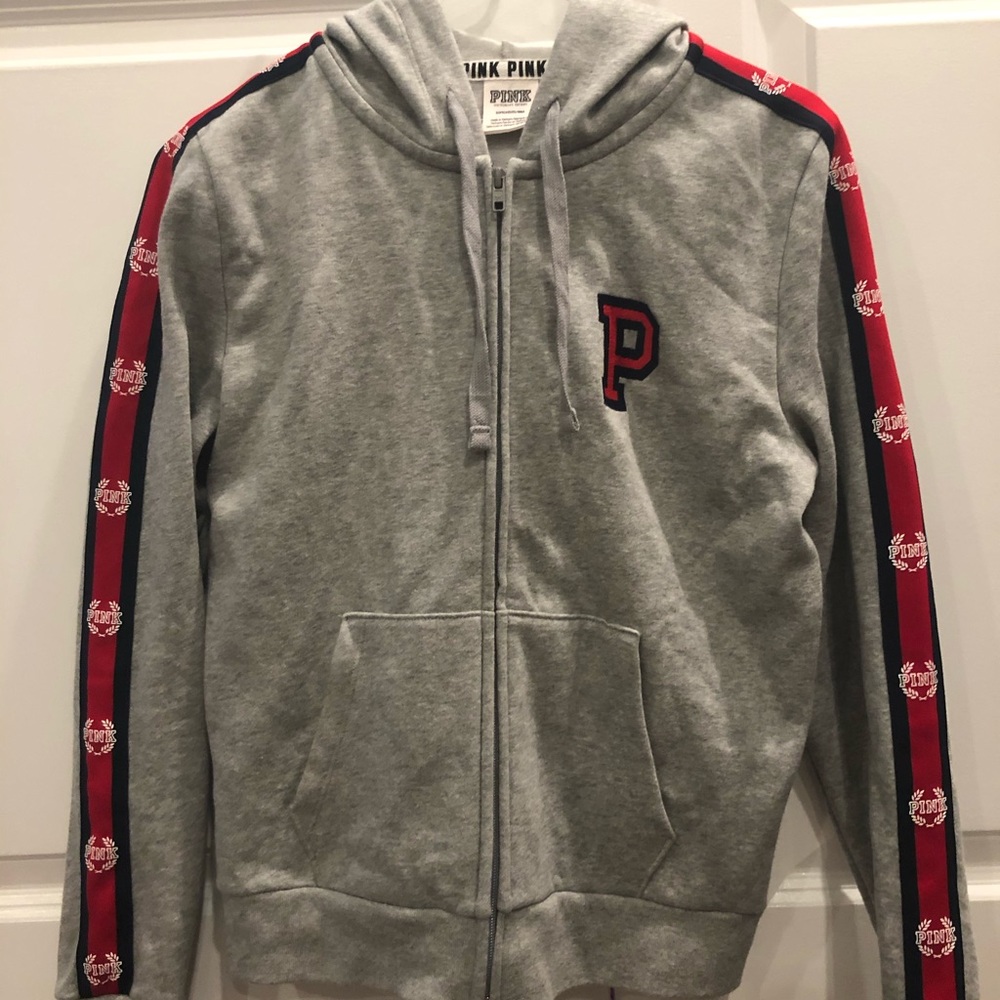 PINK zip-up hoodie